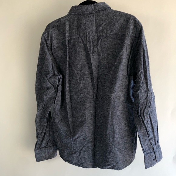 Marc Anthony Button Up sz L Mens Gray - Picture 2 of 5